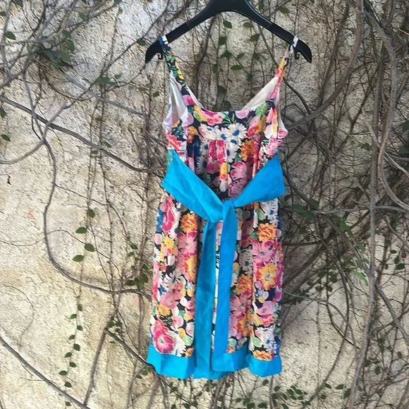 Johnny Was 100% Silk Folk Print